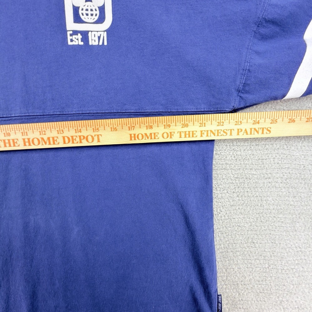Disney Parks Spirit Jersey Small Walt Disney World Est 1971 Blue Long Sleeve USA - Picture 8 of 9